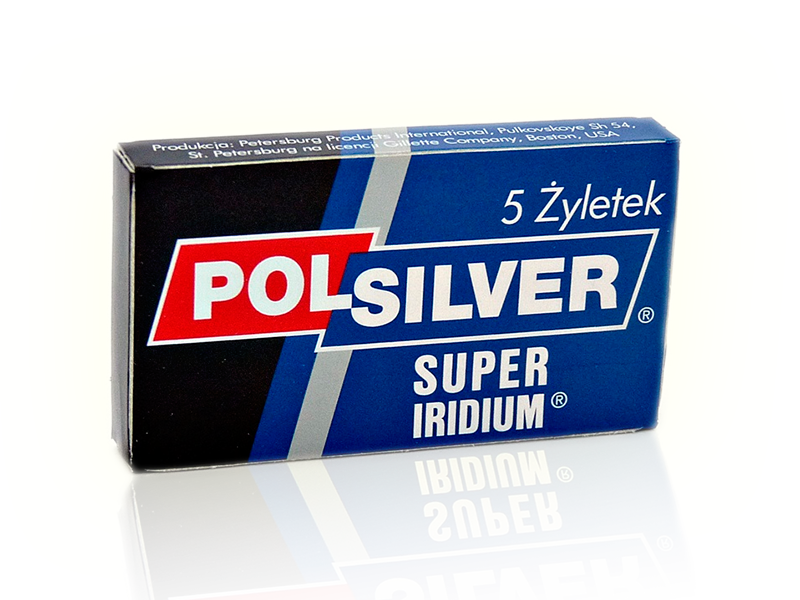 Polsilver – Super Iridium – Razor Blades – The Shaving Dutchman